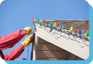 Decorative Christmas Light Installation in Foley, AL