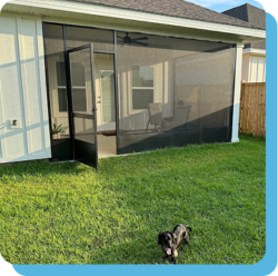 screen enclosure on porch